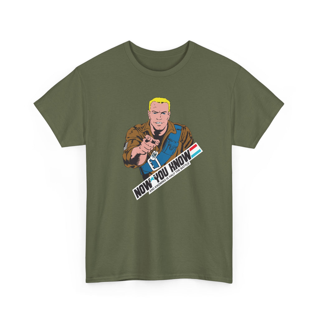 GI Joe Duke "Now You Know" unisex t-shirt