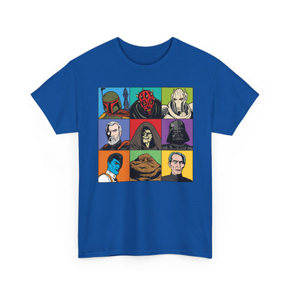 Villains of the Galaxy - Star Wars villains unisex t-shirt