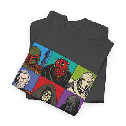 Villains of the Galaxy - Star Wars villains unisex t-shirt