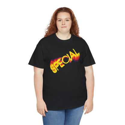 "SPECIAL" retro rainbow 1970s & 1908s CBS TV special inspired - unisex t-shirt