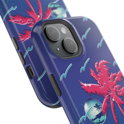 Pink Palm - Trapper Keeper inspired tough MagSafe® iPhone cases