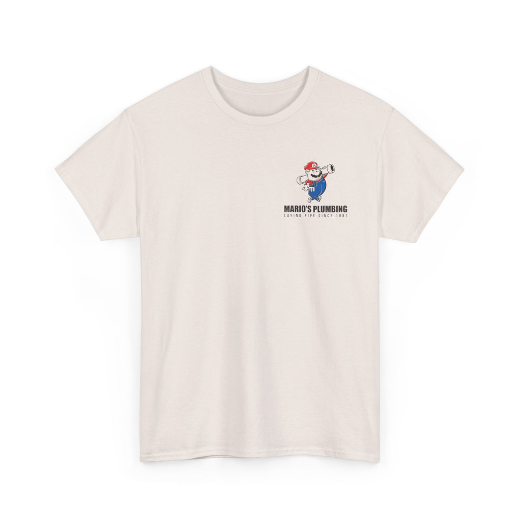 Marios Plumbing Laying Pipe Since 1981 - unisex mascot t-shirt