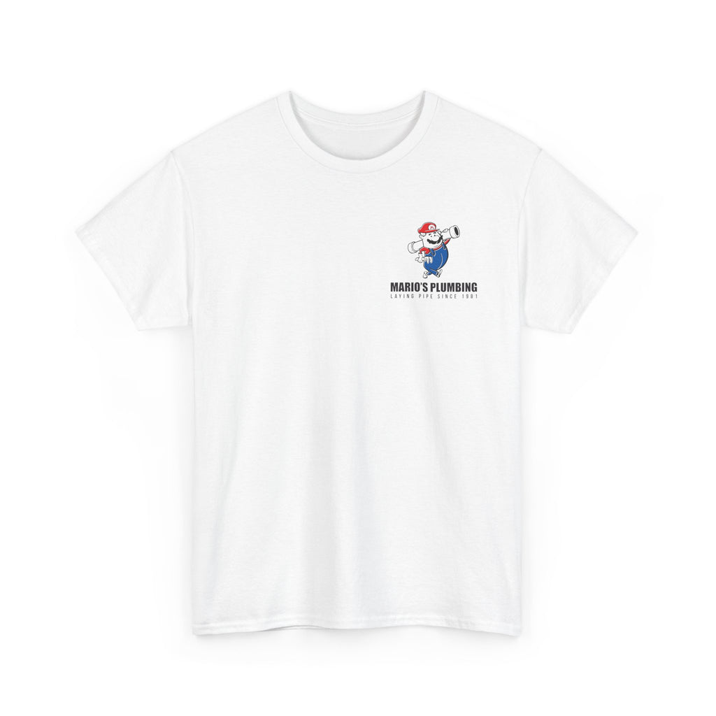 Marios Plumbing Laying Pipe Since 1981 - unisex mascot t-shirt