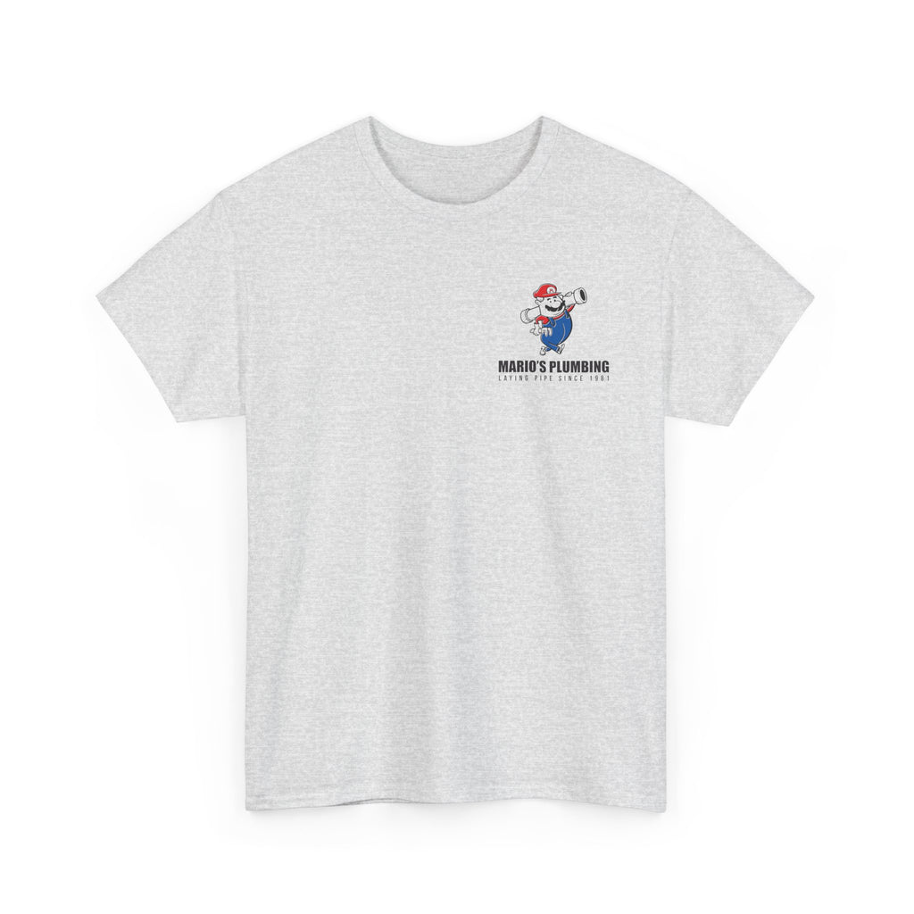 Marios Plumbing Laying Pipe Since 1981 - unisex mascot t-shirt