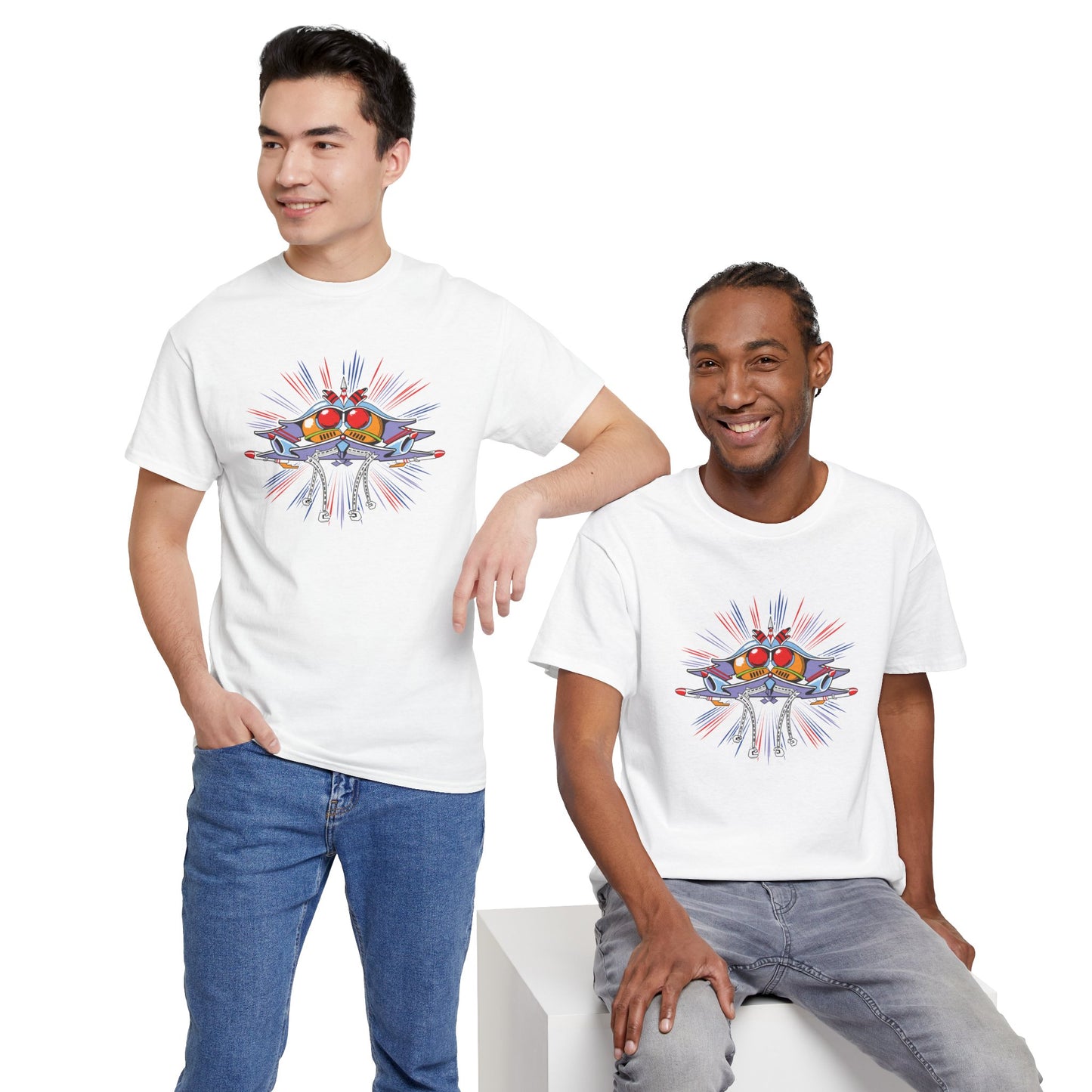 Galaga cabinet art unisex t-shirt