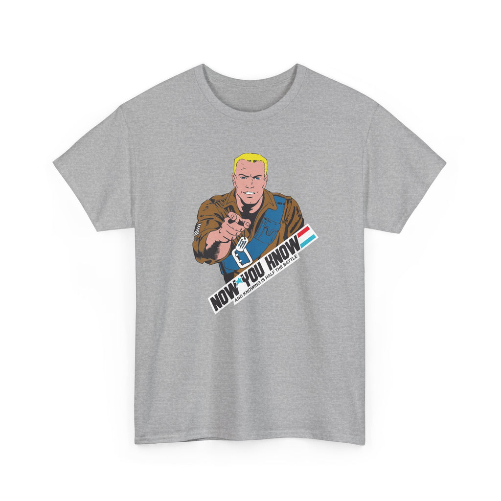 GI Joe Duke "Now You Know" unisex t-shirt