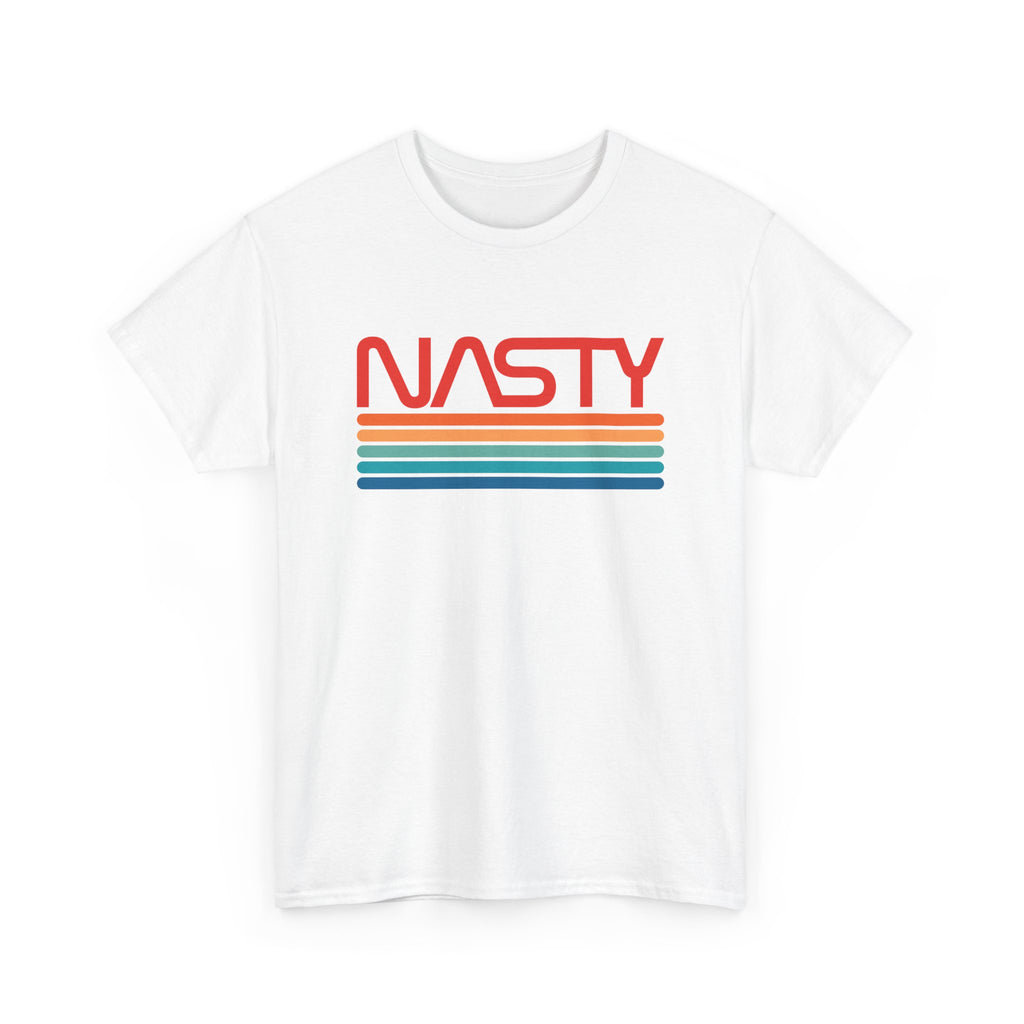 NASTY vintage rainbow NASA logo inspired t-shirt