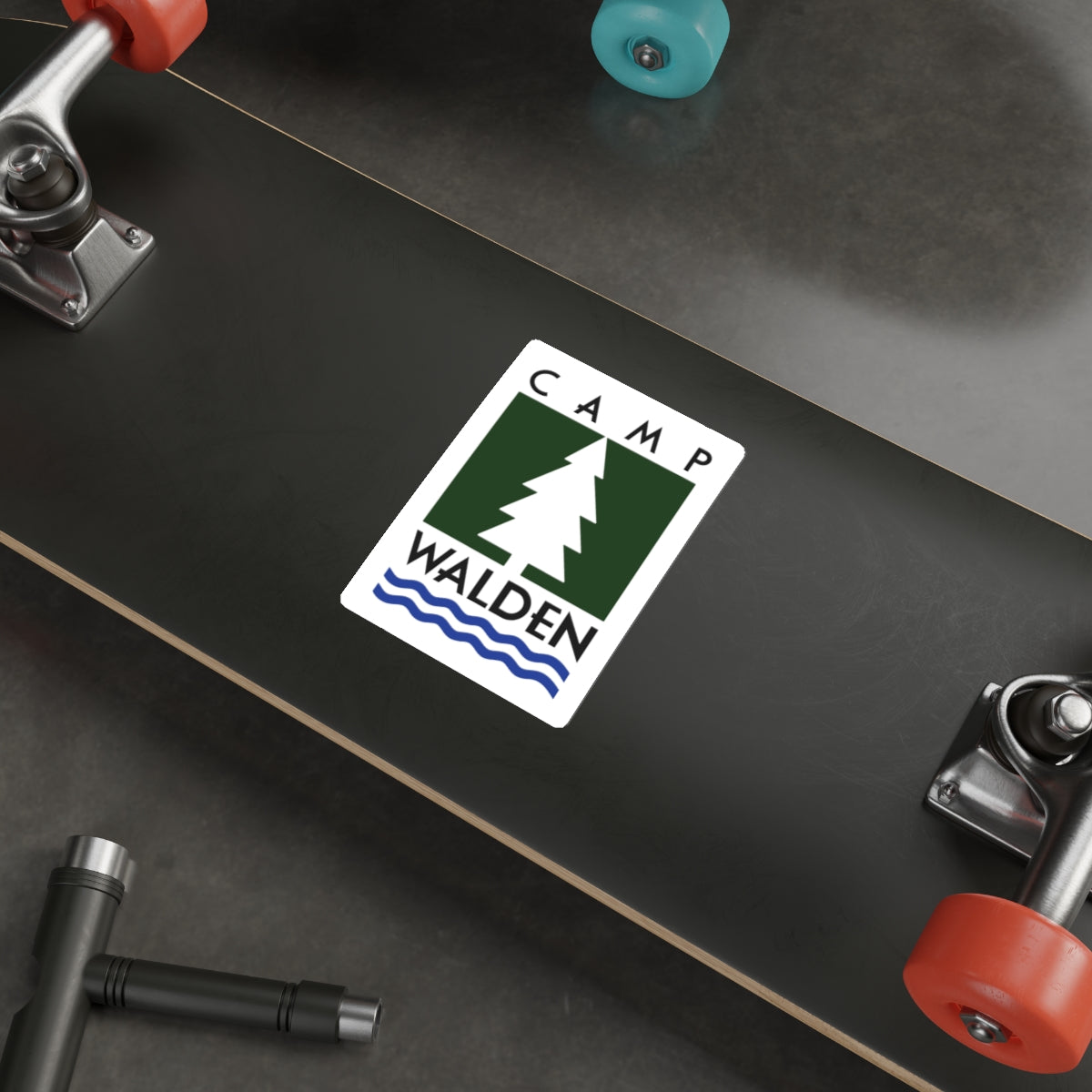 The Parent Trap movie inspired Camp Walden summer camp die-cut stickers