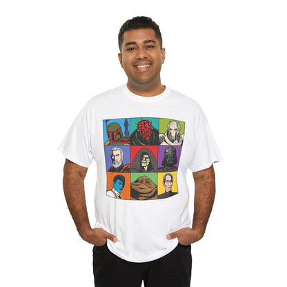 Villains of the Galaxy - Star Wars villains unisex t-shirt