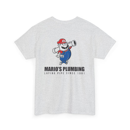 Marios Plumbing Laying Pipe Since 1981 - unisex mascot t-shirt