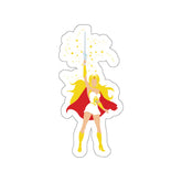 She-Ra silhouette vinyl die-cut sticker