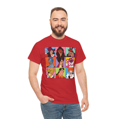 Villains' Club - Disney male villains unisex t-shirt