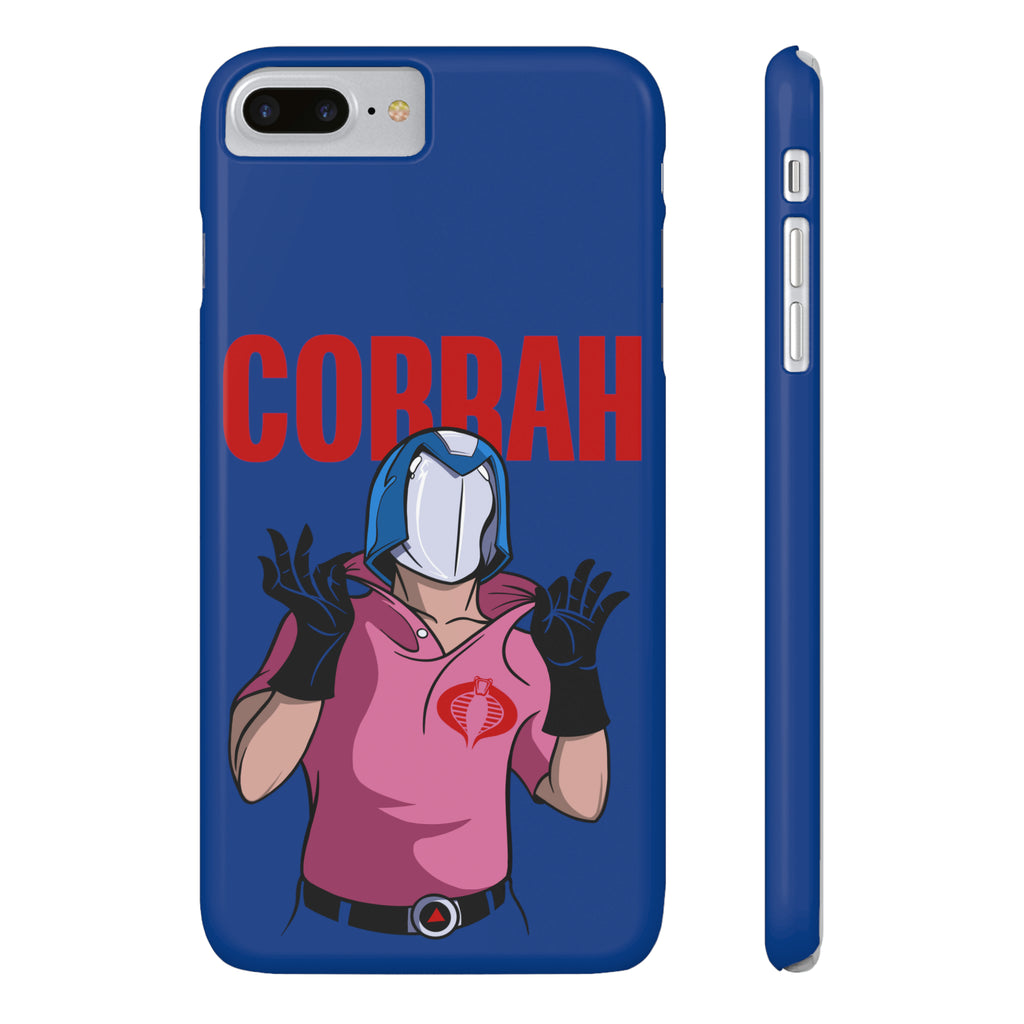 GI Joe inspired "Cobrah" Cobra Commander slim phone cases - Rerun Designs