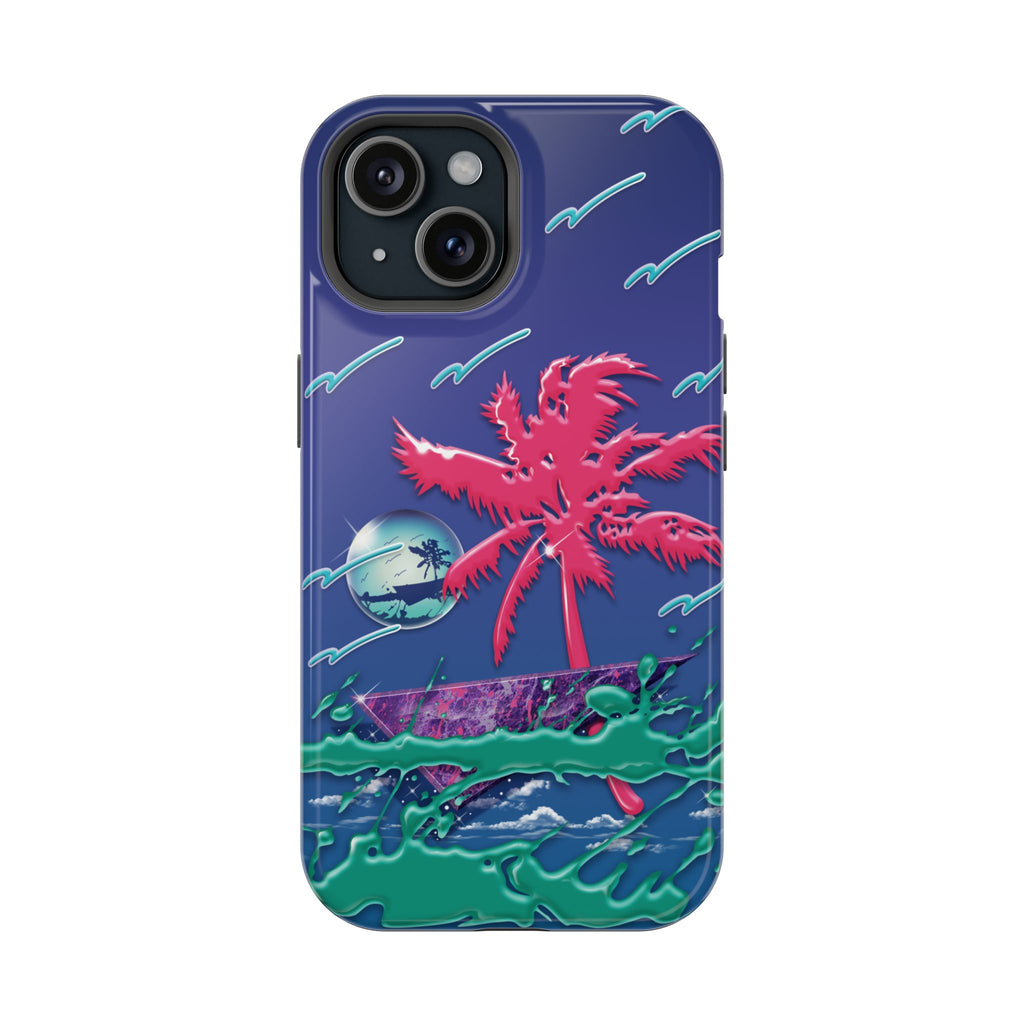 Pink Palm - Trapper Keeper inspired tough MagSafe® iPhone cases