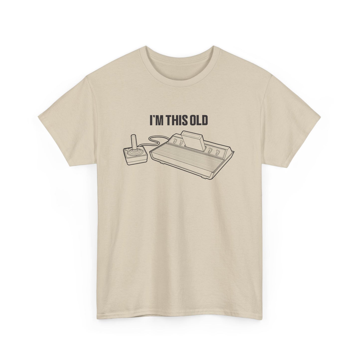 I'm this old - vintage gaming console unisex tshirt