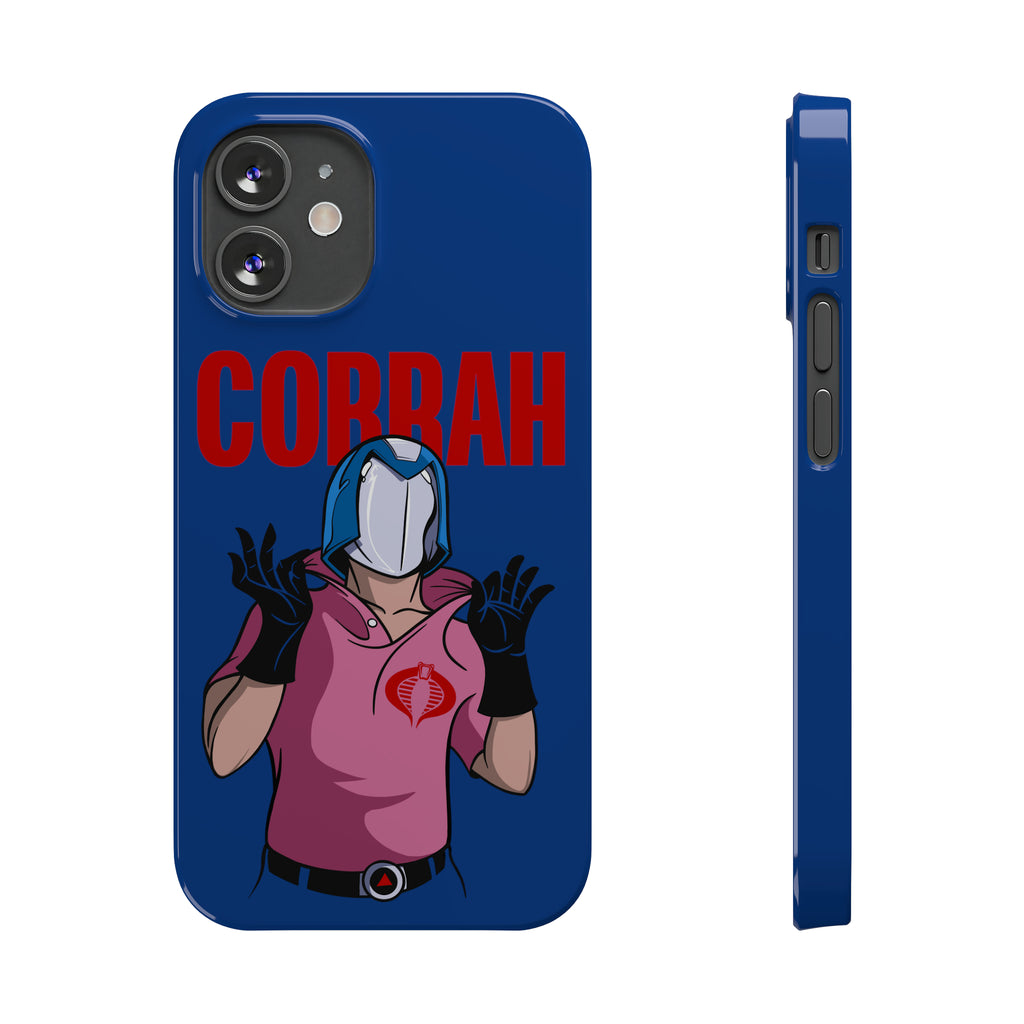 GI Joe inspired "Cobrah" Cobra Commander slim phone cases - Rerun Designs