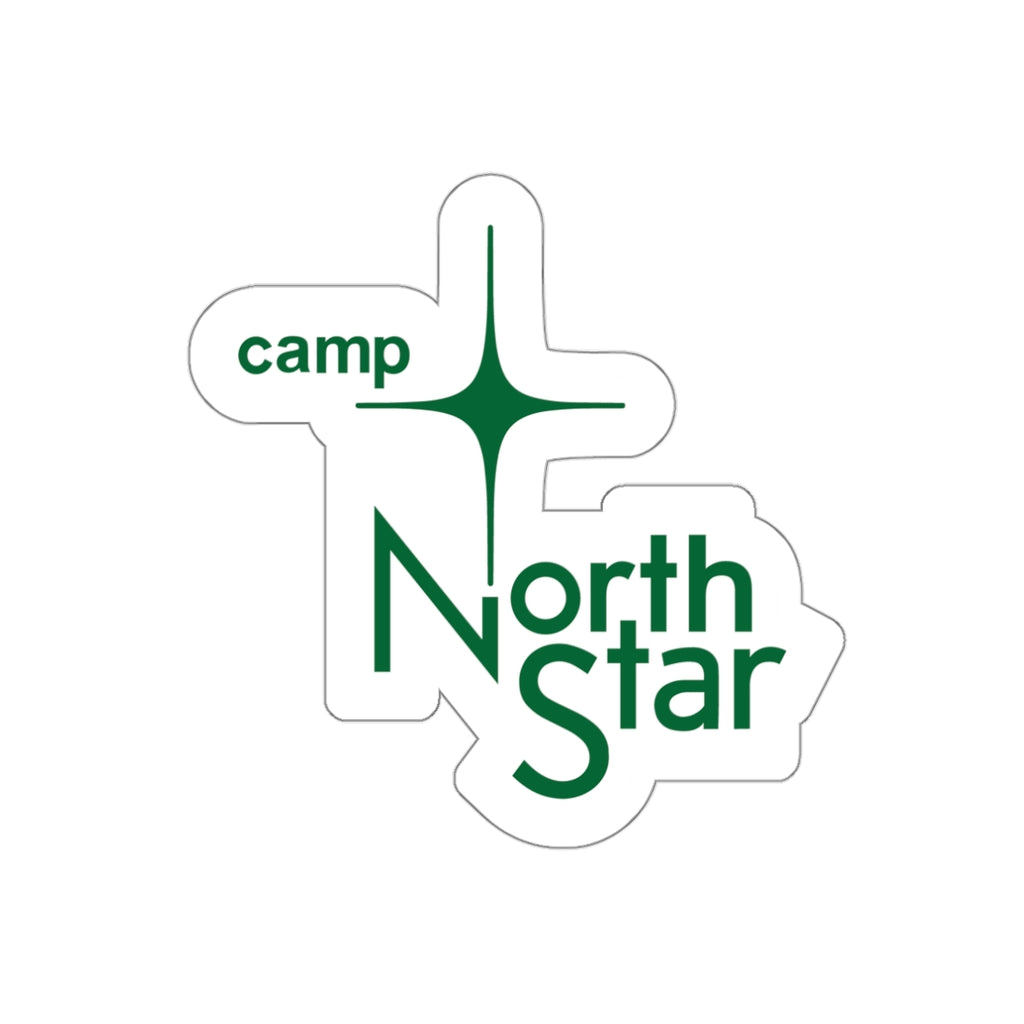 Meatballs movie-inspired Camp North Star summer camp die-cut stickers - Rerun Designs