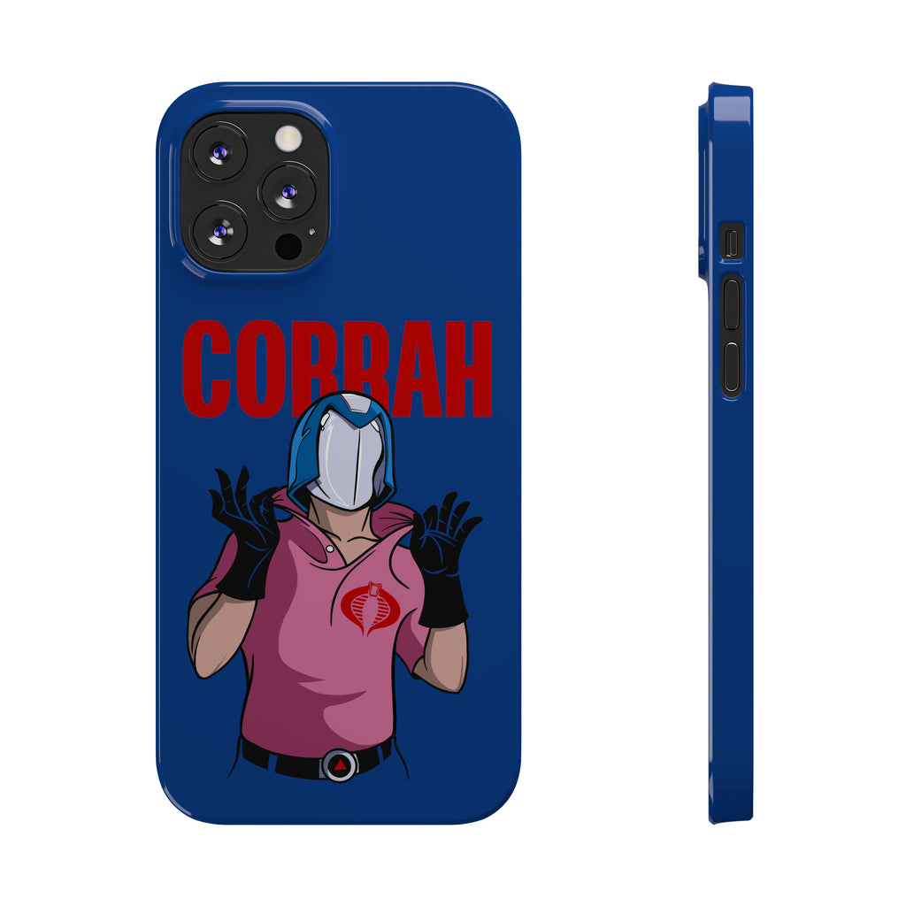 GI Joe inspired "Cobrah" Cobra Commander slim phone cases - Rerun Designs