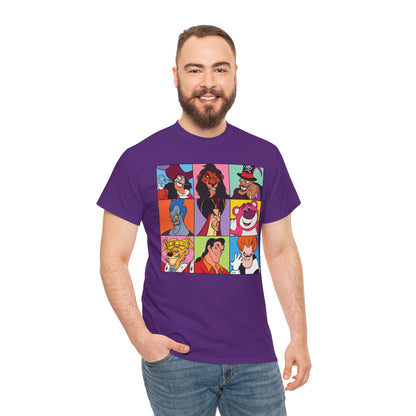 Villains' Club - Disney male villains unisex t-shirt
