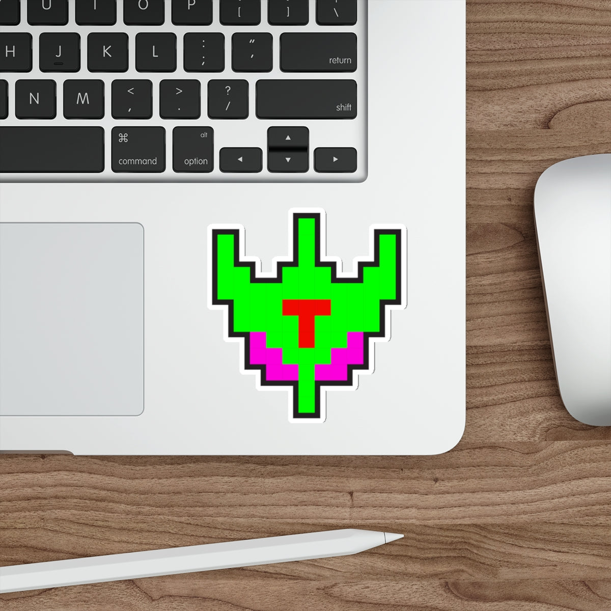 8-bit Legends: Galaga Bosconian Spy Ship die-cut stickers
