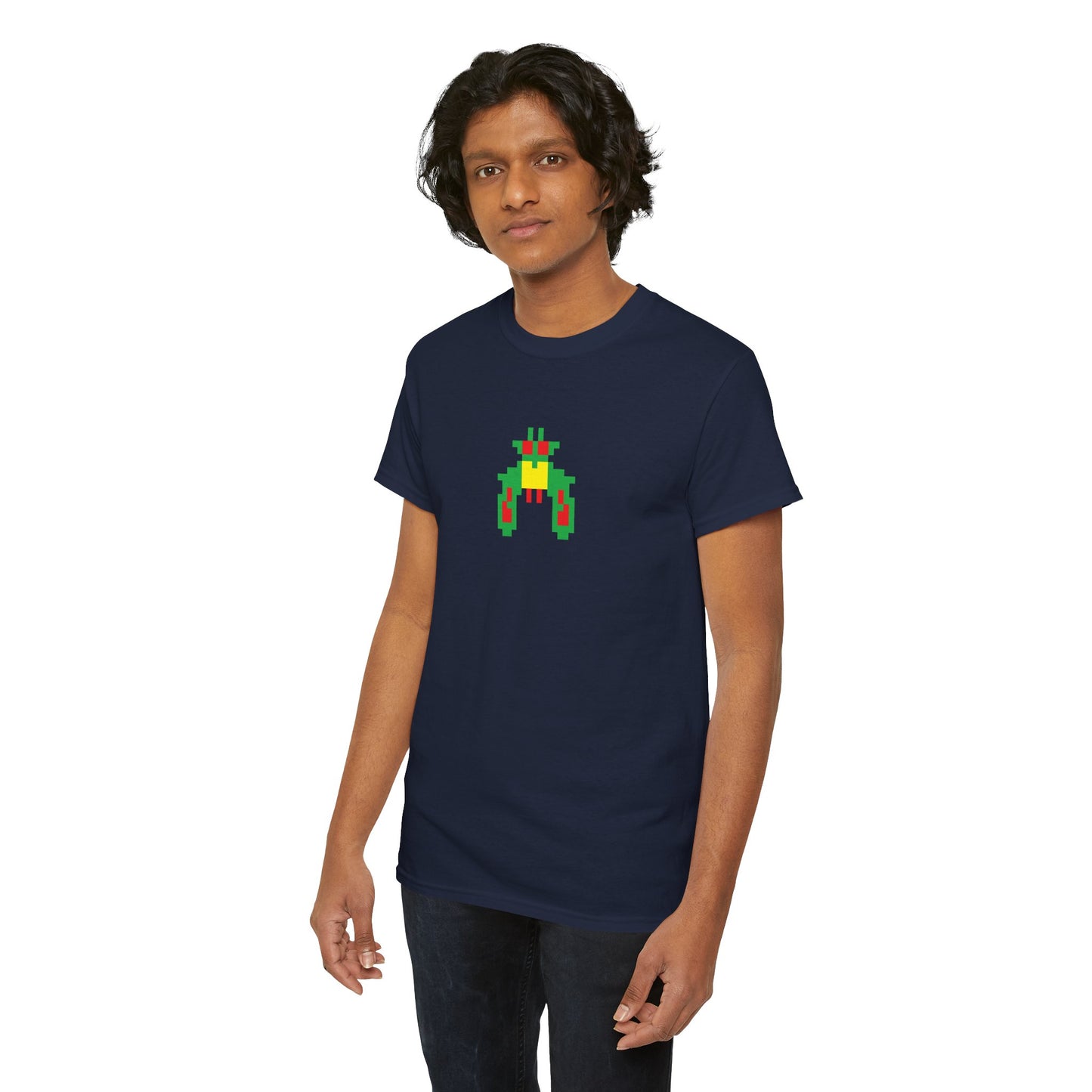 8-bit Legends: Galaga Green Boss unisex t-shirt