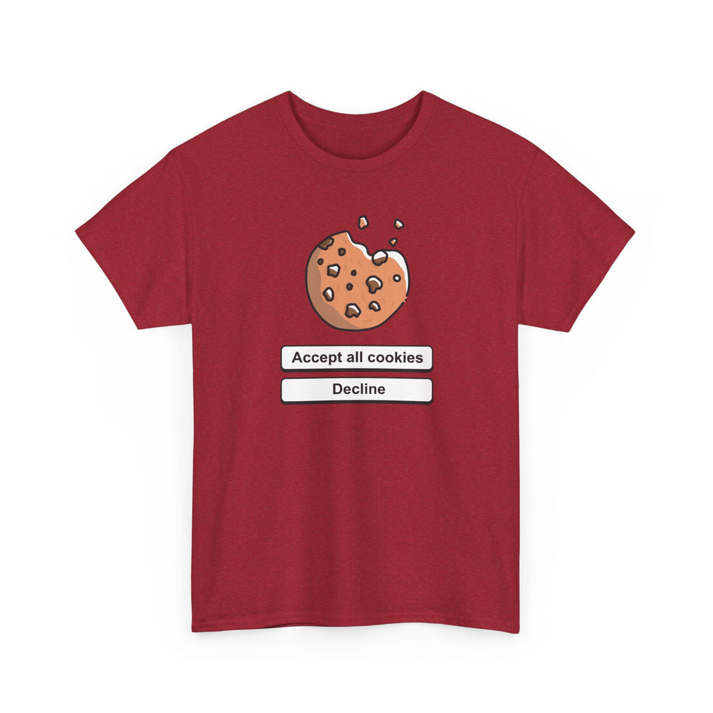 Accept all cookies - unisex t-shirt