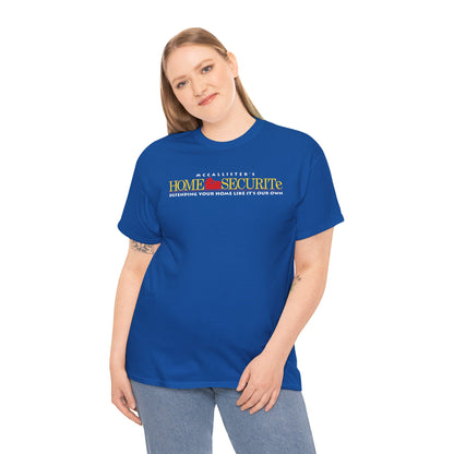 McCallister's Home Securite - Home Alone inspired Christmas unisex t-shirt