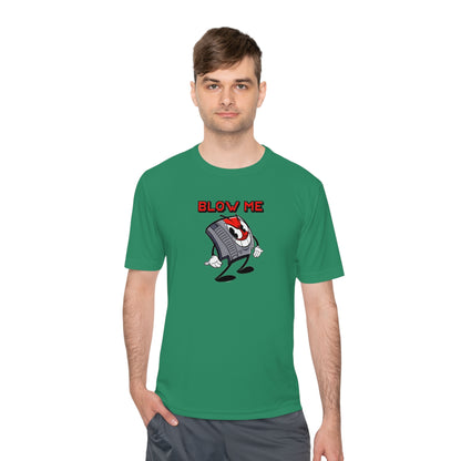 "Blow Me" classic NES video game cartridge inspired retro mascot t-shirt
