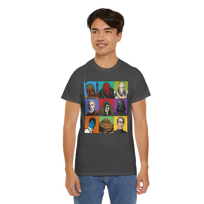 Villains of the Galaxy - Star Wars villains unisex t-shirt