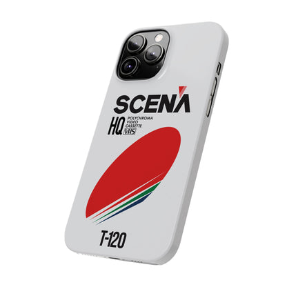 VHS Visions - retro Scena HQ T-120 VHS tape inspired slim iPhone cases