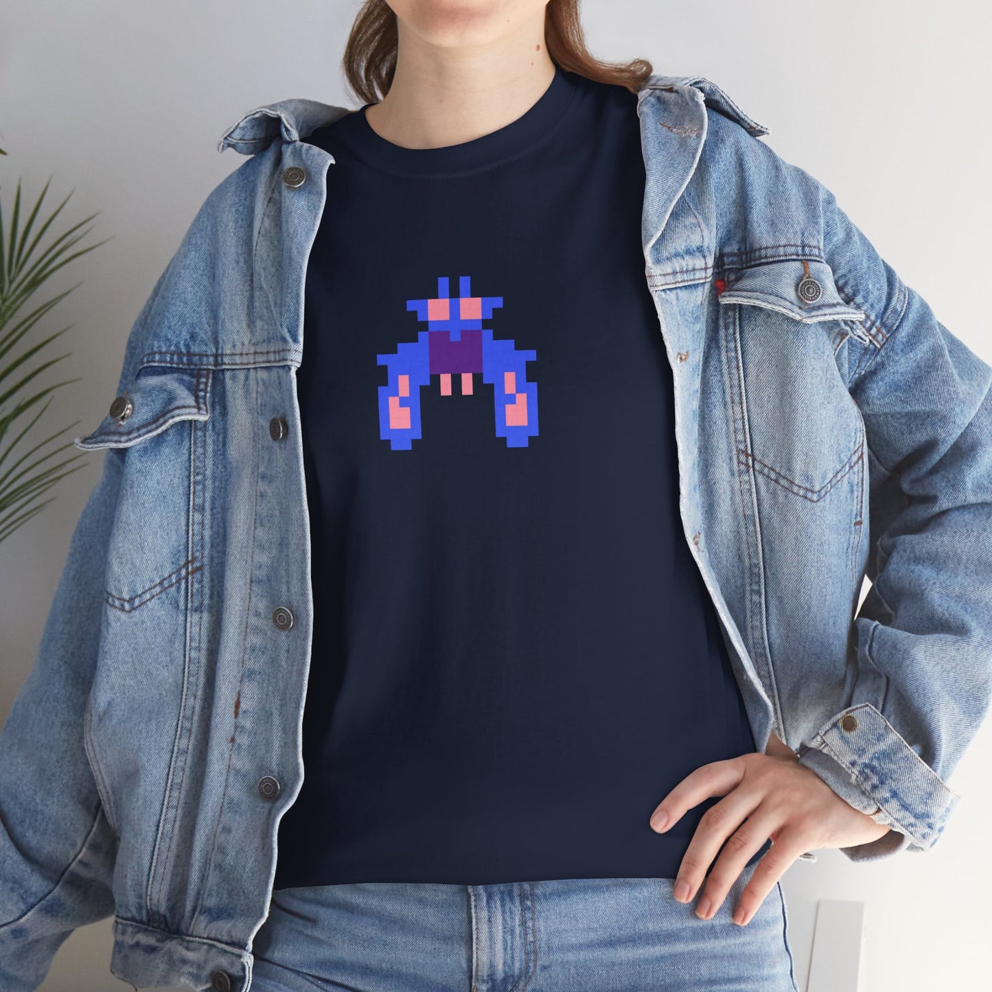 8-bit Legends: Galaga Purple Boss unisex t-shirt