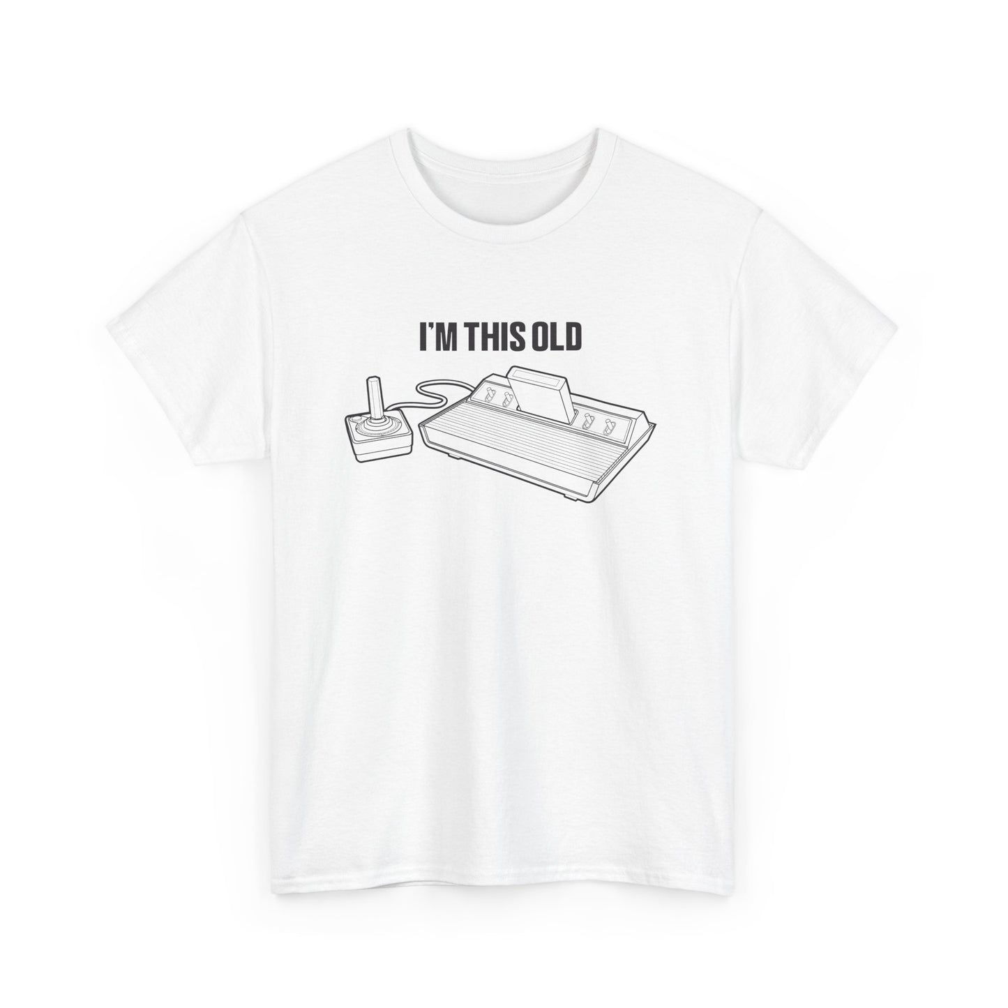 I'm this old - vintage gaming console unisex tshirt
