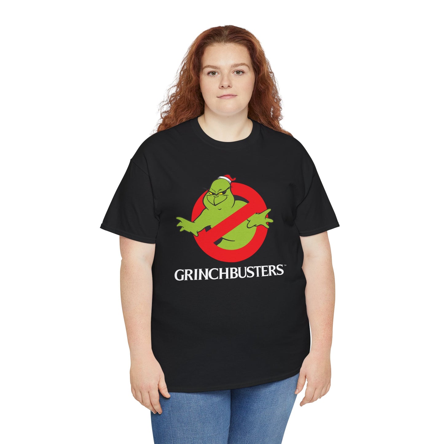 Grinchbusters - Grinch-inspired Christmas unisex t-shirt