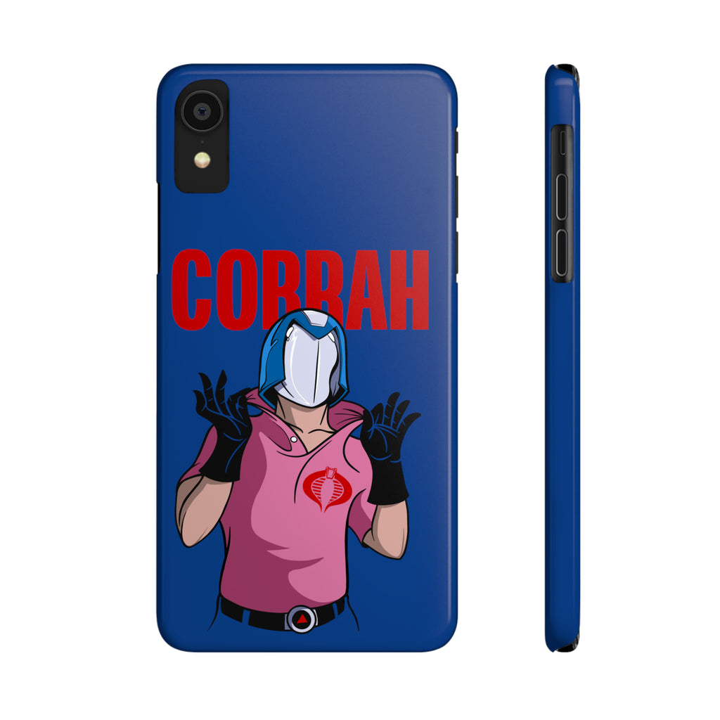 GI Joe inspired "Cobrah" Cobra Commander slim phone cases - Rerun Designs