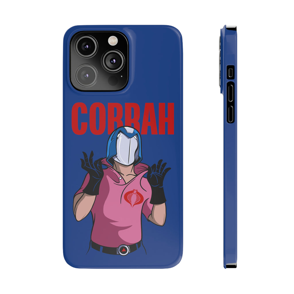 GI Joe inspired "Cobrah" Cobra Commander slim phone cases - Rerun Designs