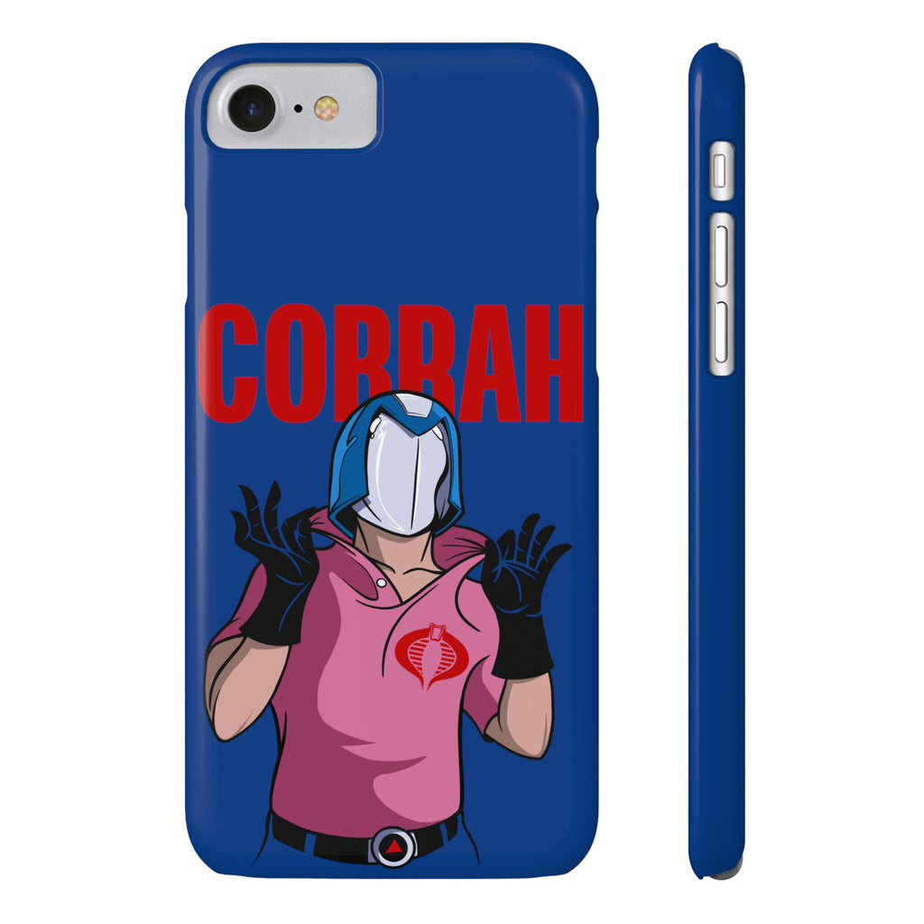 GI Joe inspired "Cobrah" Cobra Commander slim phone cases - Rerun Designs