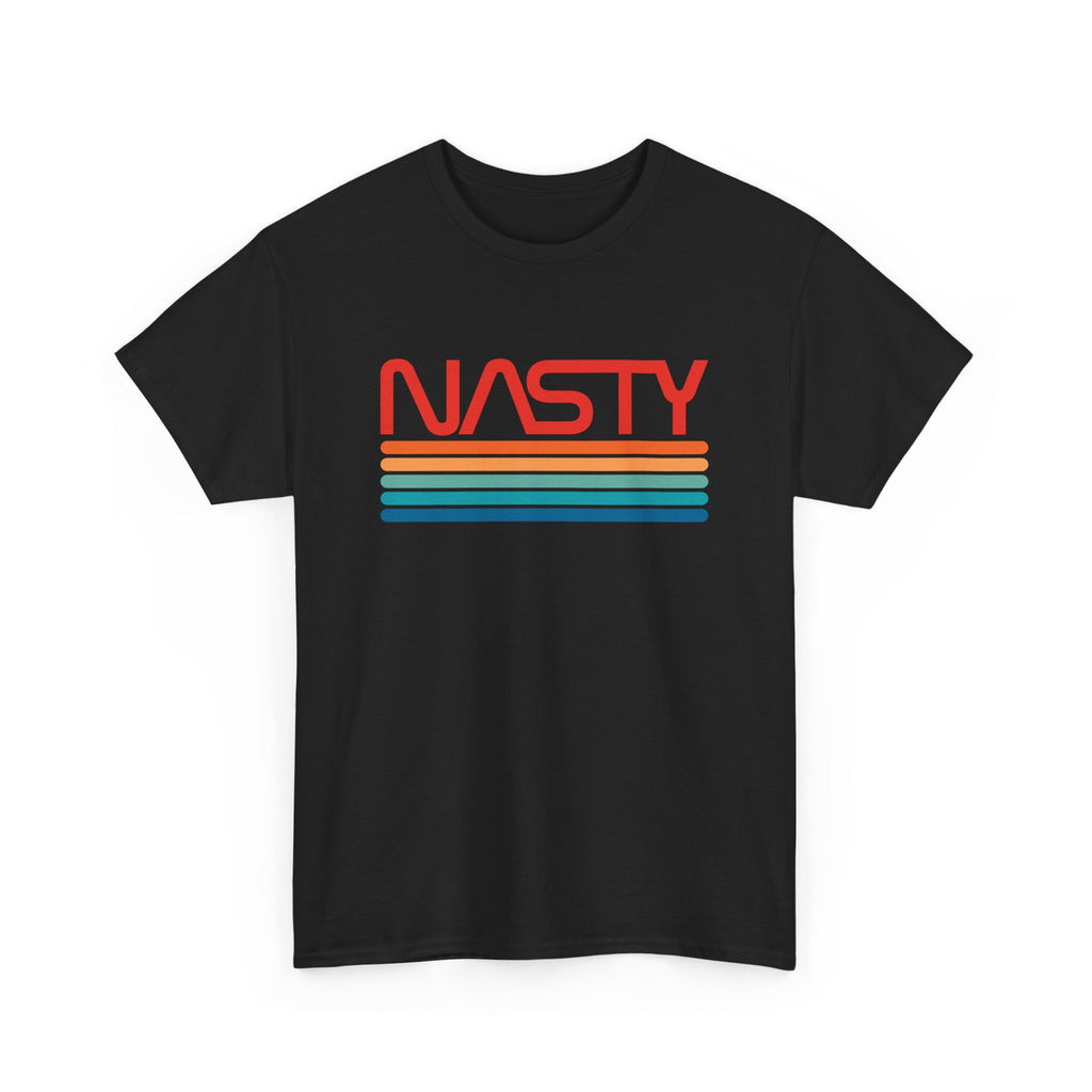 NASTY vintage rainbow NASA logo inspired t-shirt