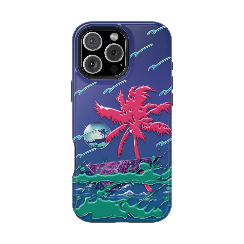 Pink Palm - Trapper Keeper inspired tough MagSafe® iPhone cases