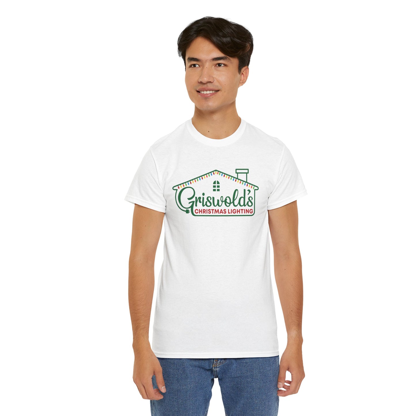 Griswold's Christmas Lighting - National Lampoon Christmas Vacation Clark Griswold inspired unisex t-shirt