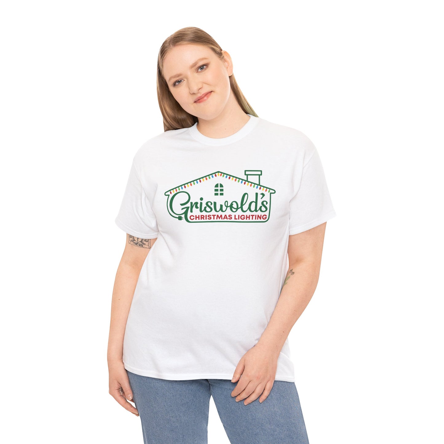 Griswold's Christmas Lighting - National Lampoon Christmas Vacation Clark Griswold inspired unisex t-shirt