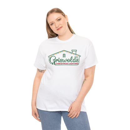 Griswold's Christmas Lighting - National Lampoon Christmas Vacation Clark Griswold inspired unisex t-shirt