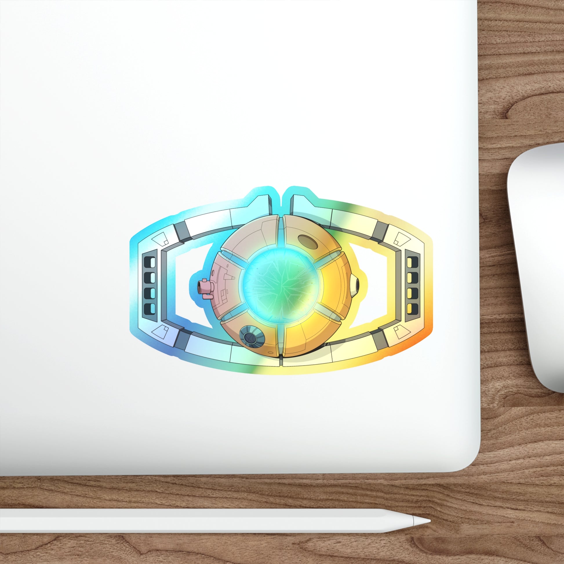 Transformers inspired Autobot Matrix of Leadership holographic die-cut sticker - Rerun Designs