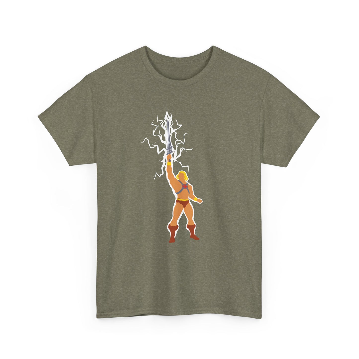 He-Man silhouette unisex t-shirt