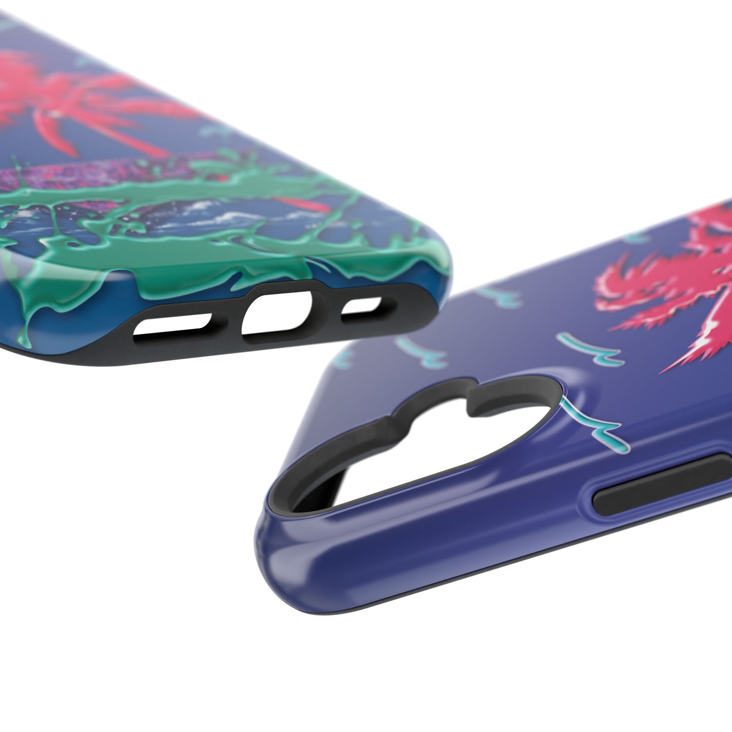 Pink Palm - Trapper Keeper inspired tough MagSafe® iPhone cases