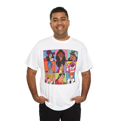 Villains' Club - Disney male villains unisex t-shirt