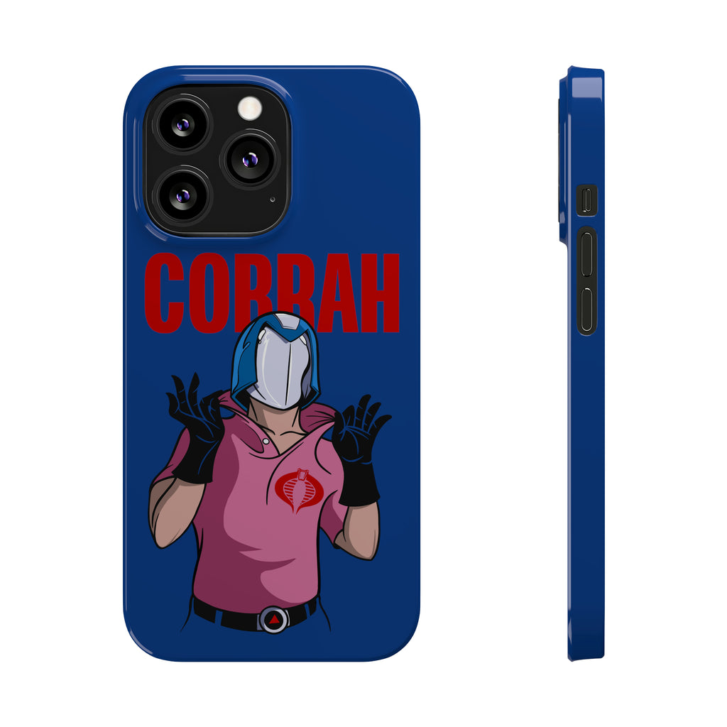 GI Joe inspired "Cobrah" Cobra Commander slim phone cases - Rerun Designs