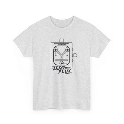 Back to the Future movie inspired "Zero Flux Given" flux capacitor unisex cotton t-shirt