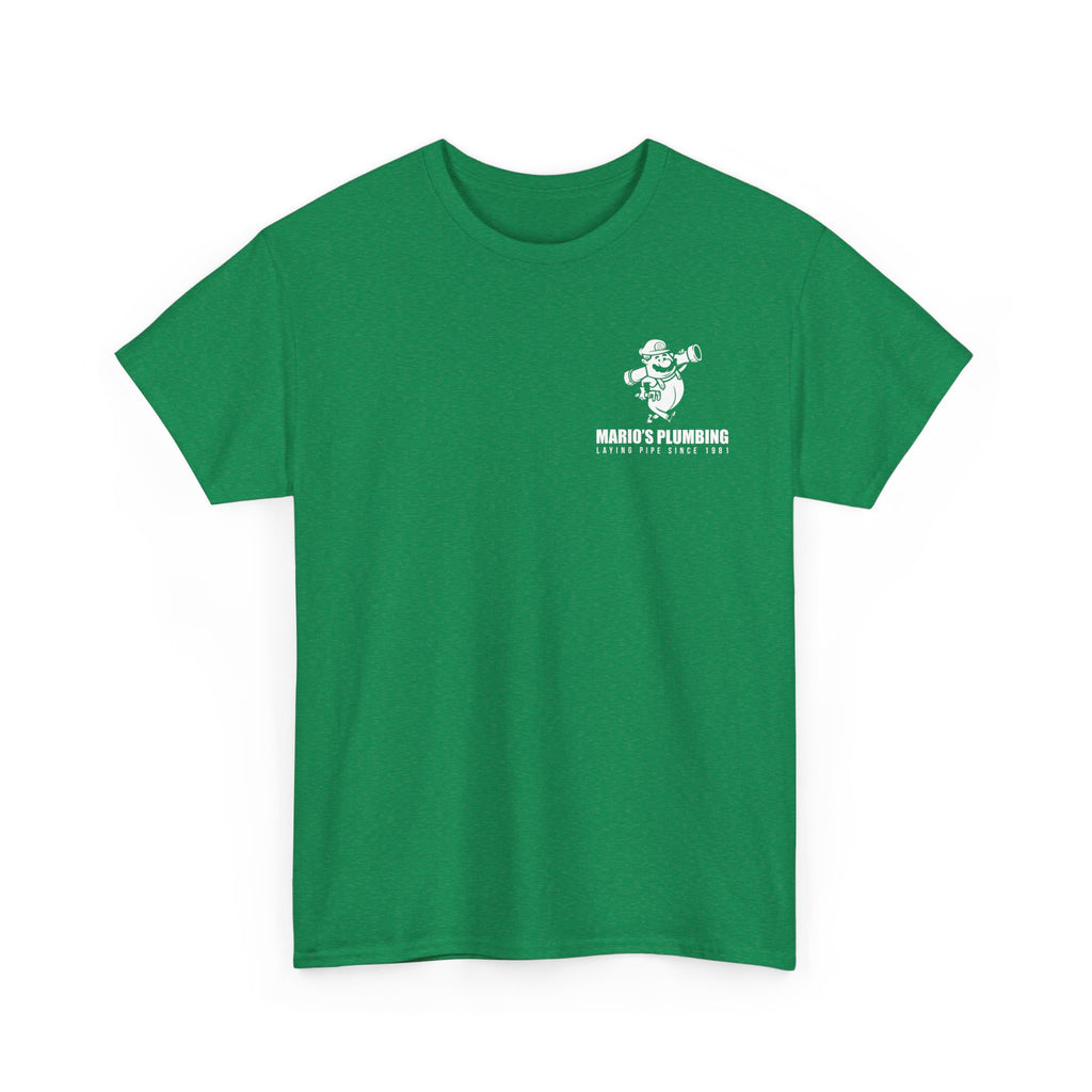 Marios Plumbing Laying Pipe Since 1981 - unisex mascot t-shirt