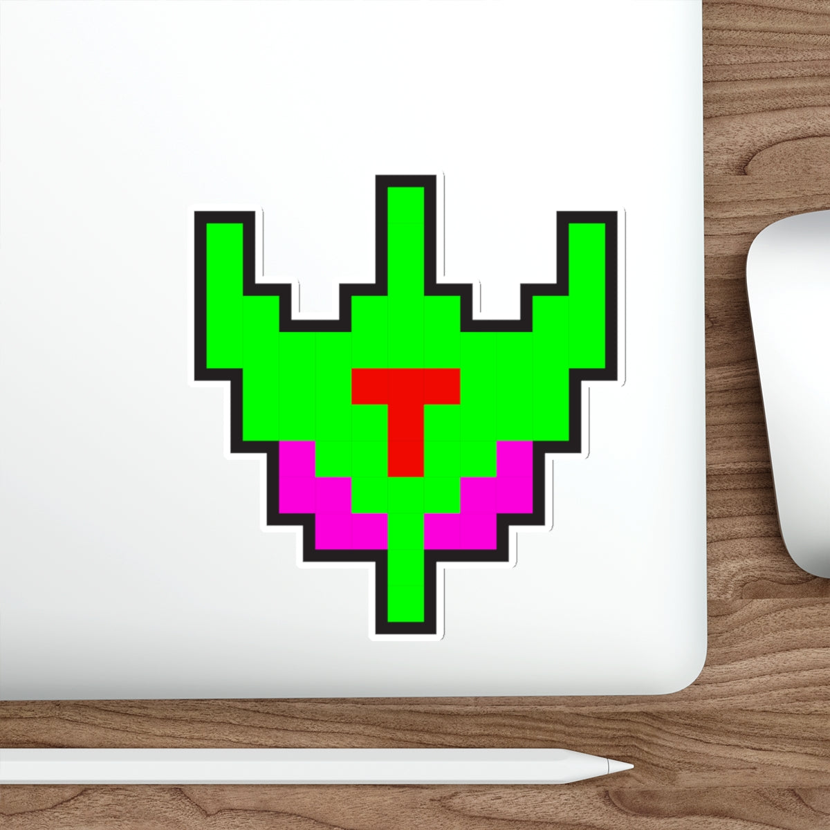 8-bit Legends: Galaga Bosconian Spy Ship die-cut stickers