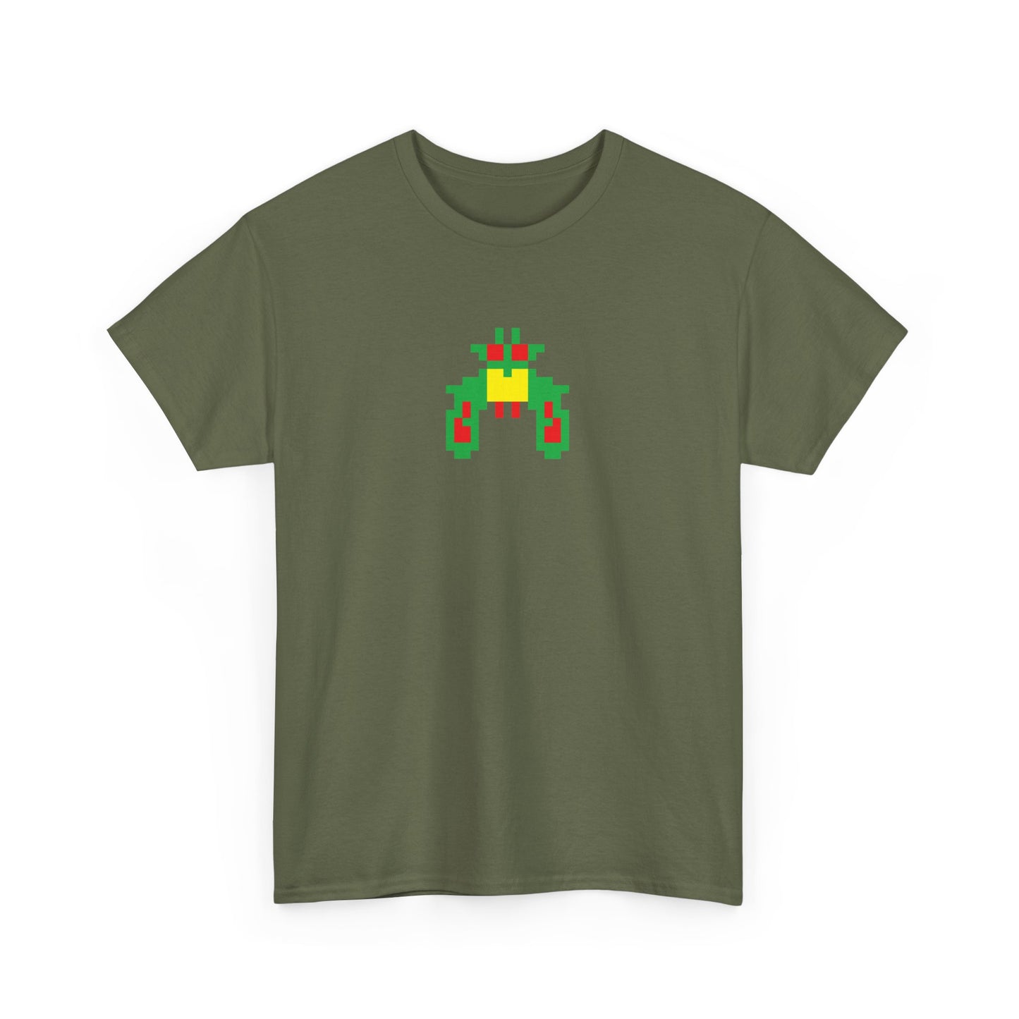 8-bit Legends: Galaga Green Boss unisex t-shirt